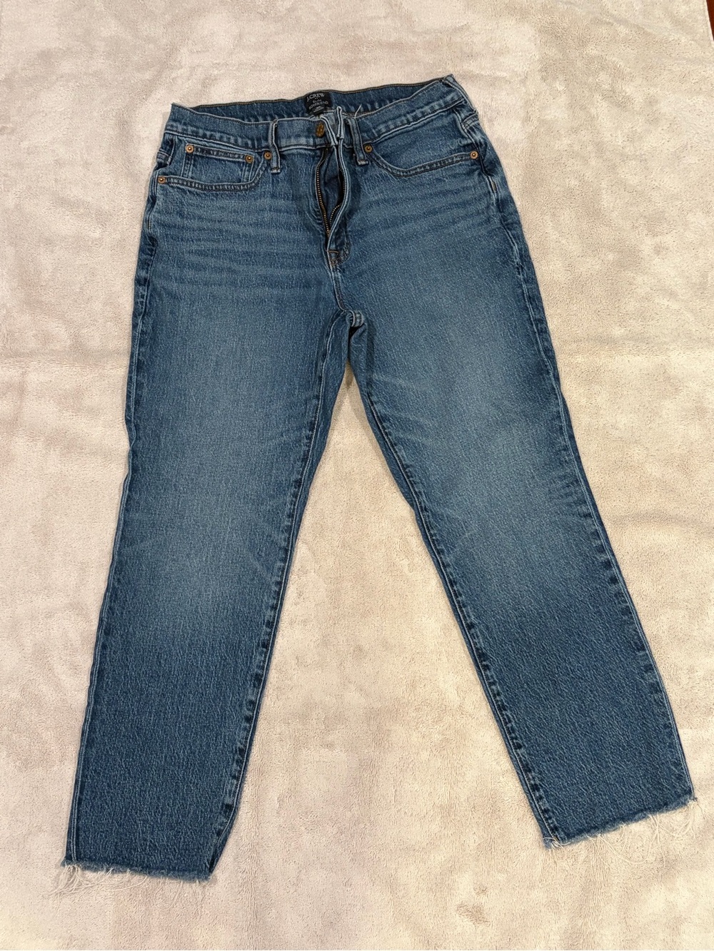 J. Crew Slim Boyfriend Jeans in Medium Blue Wash